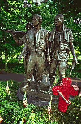 Мемориал ветеранов Вьетнамской войны. Вашингтон.